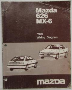1991 Mazda 626 MX-6 Electrical Wiring Diagram