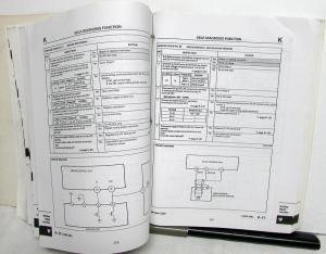 1992 Mazda Service Bulletin Manual