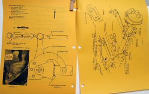 1972 Chevrolet Technical Service Bulletins Vega Pickup Truck Vega