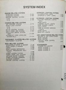 1993 Mazda MPV Electrical Wiring Diagram