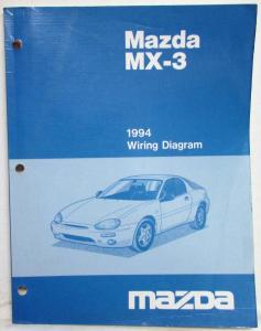 1994 Mazda MX-3 Electrical Wiring Diagram