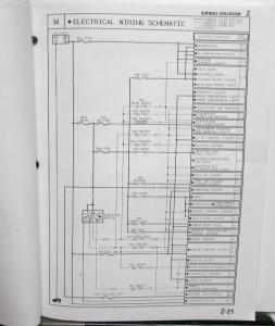 1994 Mazda 323 Protege Electrical Wiring Diagram