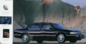 1991 Cadillac Allante Fleetwood DeVille Eldorado Seville Sales Brochure Orig XL