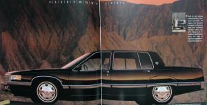 1991 Cadillac Allante Fleetwood DeVille Eldorado Seville Limo Prestige Brochure