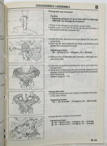 1994 Mazda KJ Engine Service Shop Repair Manual