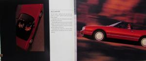 1991 Cadillac Intl Touring Series Allante Seville Eldorado Sale Brochure Xlarge