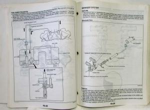 1995 Mazda Millenia Service Highlights Shop Manual