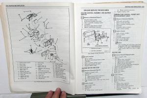 1985 Pontiac Fiero Dealer Service Shop Manual Preliminary Edition Repair Orig