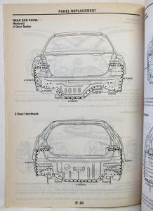 1995 Mazda 323 Protege Bodyshop Manual