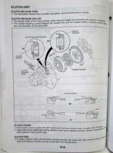 1995 Mazda 323 Protege Service Highlights Shop Manual