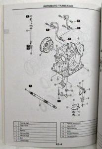 1996 Mazda Automatic Transaxle Workshop Manual FB4A-EL