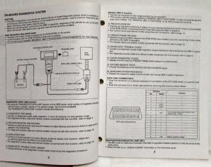 1996 Mazda Service Highlights Manual - Protege MX-3 MX-5 626/MX-6 MPV Millenia