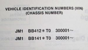 1996 Mazda Protege Wiring Diagram