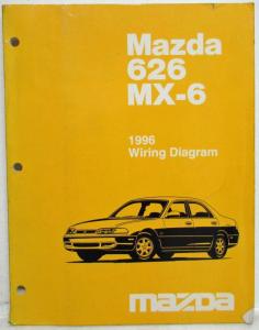 1996 Mazda 626 MX-6 Electrical Wiring Diagram