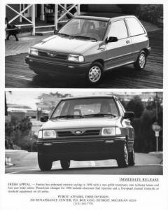 1990 Ford Festiva Press Photo 0333