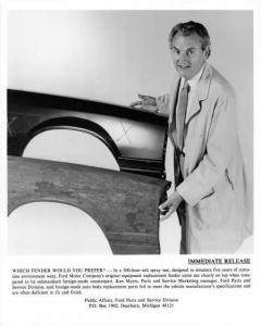 1990 Ford FoMoCo Original Parts vs Competition Press Photo 0347