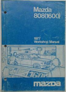 1977 Mazda 808 (1600) Service Shop Repair Manual