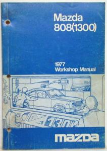 1977 Mazda 808 (1300) Service Shop Repair Manual