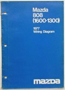 1977 Mazda 808 (1600-1300) Electrical Wiring Diagram
