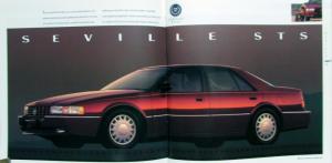 1992 Cadillac Seville Eldorado Allante Fleetwood Deville Brougham Sale Brochure