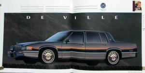 1992 Cadillac Seville Eldorado Allante Fleetwood Deville Brougham Sale Brochure