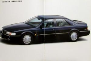 1992 Cadillac Seville Eldorado Touring Japanese Sales Brochure Original Oversize