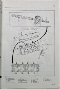 1981 Mazda GLC Wagon Service Shop Repair Manual - REPRO
