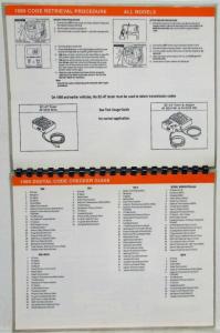 1983-1992 Mazda Self-Diagnosis Usage Guide - 323 Miata Protege 929 626 Pickup
