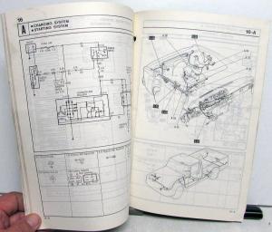1983 Mazda B2000 B2200 Pickup Truck Service Shop Repair Manual Supplement