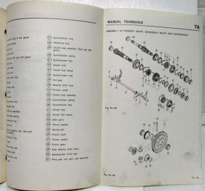 1983 Mazda 626 Service Shop Repair Training Manual