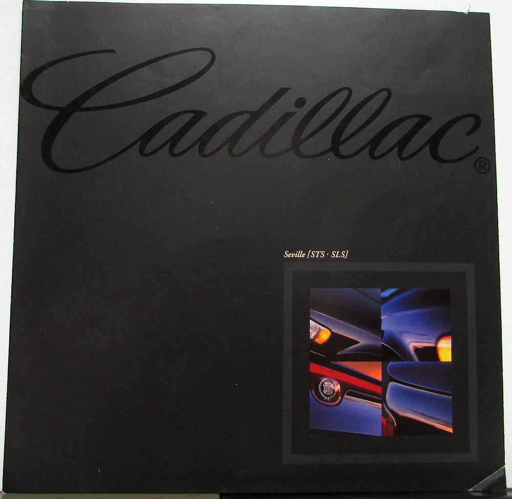 1998 Seville STS SLS Sales Brochure Folder Original