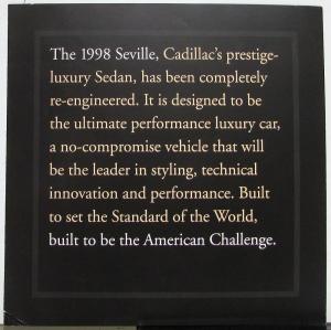 1998 Seville STS SLS Sales Brochure Folder Original
