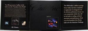1998 Seville STS SLS Sales Brochure Folder Original