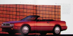 1993 Cadillac Allante Seville Eldorado Fleetwood Sixty DeVille XL Sale Brochure