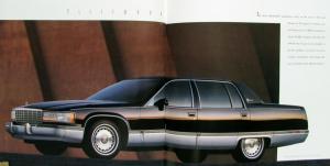 1993 Cadillac Allante Seville Eldorado Fleetwood Sixty DeVille XL Sale Brochure