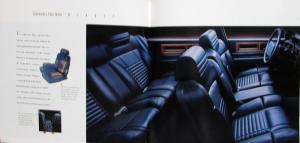 1993 Cadillac Allante Seville Eldorado Fleetwood Sixty DeVille XL Sale Brochure