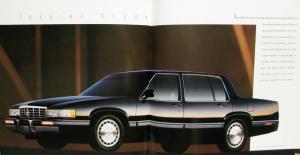 1993 Cadillac Allante Seville Eldorado Fleetwood Sixty DeVille XL Sale Brochure