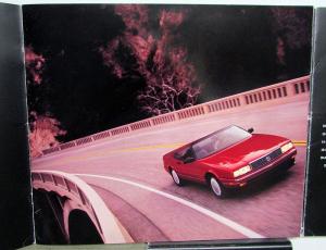 1993 Cadillac Allante Northstar Oversized Prestige Sales Brochure Original