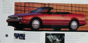 1993 Cadillac Allante Seville Eldorado Fleet DeVille XL Sale Brochure Smaller Ed