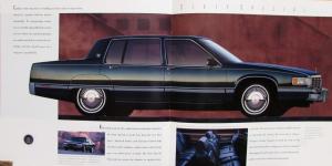 1993 Cadillac Allante Seville Eldorado Fleet DeVille XL Sale Brochure Smaller Ed