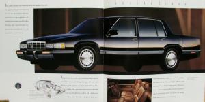 1993 Cadillac Allante Seville Eldorado Fleet DeVille XL Sale Brochure Smaller Ed