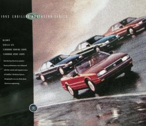 1993 Cadillac Allante Seville STS  Eldorado Touring Sport Coupe Sale Brochure XL
