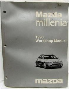 1998 Mazda Millenia Service Shop Repair Manual with Supplement 2 Vol Set