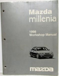 1998 Mazda Millenia Service Shop Repair Manual with Supplement 2 Vol Set