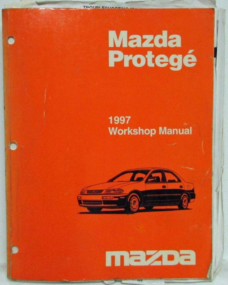 1997 Mazda Protege Service Shop Repair Manual
