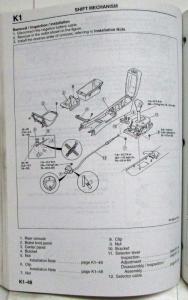 1997 Mazda Millenia Service Shop Repair Manual