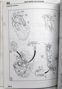1995 Mazda RX-7 Body Electrical Troubleshooting Manual
