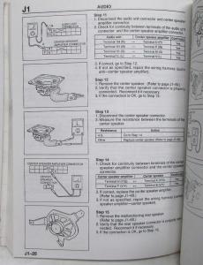 1995 Mazda RX-7 Body Electrical Troubleshooting Manual