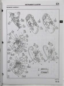 1994 Mazda 626 MX-6 Body Electrical Troubleshooting Manual
