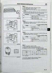 1994 Mazda 626 MX-6 Body Electrical Troubleshooting Manual